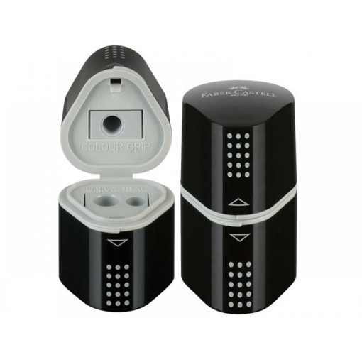 Picture of Trio Sharpener with Barrel Black Grip Faber-Castel