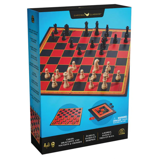Picture of Foreign Games Age 8+ Cardinal,Chess Draughts