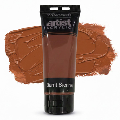 Picture of Acrylic 100ml Burnt Sienna Windsor