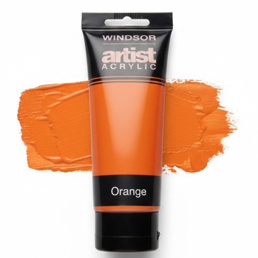 Picture of Acrylic 100ml Orange Windsor