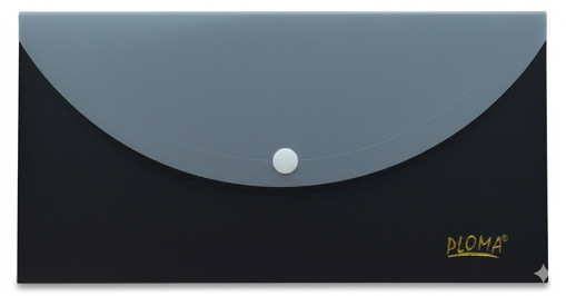 Picture of Expanding file A5 Black 12Div With Button Ploma