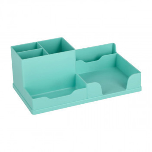 Picture of Desk Organizer 6 Parts Light Green Tip Top