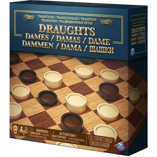 Picture of Foreign Games Age 8+ Spin master,Traditions Damas