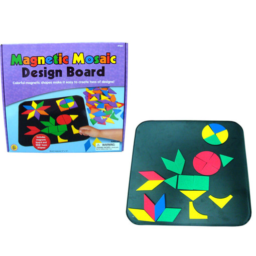 Picture of Magnetic mosaic  set of 132 pcs 2 side iron