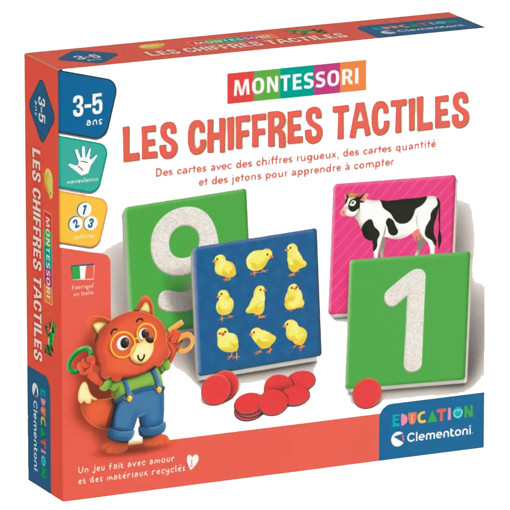 Picture of Educational Game Clementoni,Chiffres Tactiles