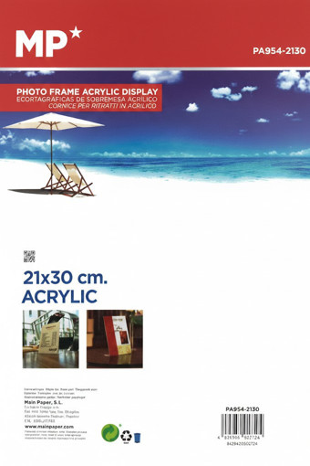 Picture of Frame Display A4 Transparent Plexi MP