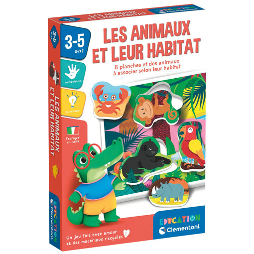 Picture of Activity Game Clementoni, Animaux Et Leur Habitat