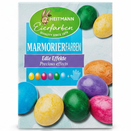 Picture of Egg Colors (Set of 6) Marmorier Farben Heitmann