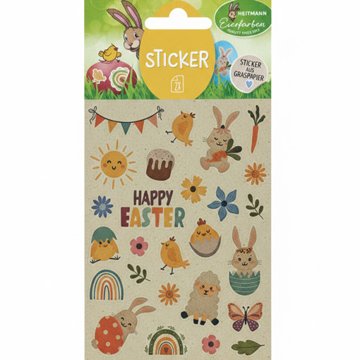 Picture of Egg Stickers Bunny Heitmann