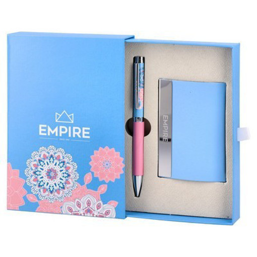 Picture of Gift Pen 13x18cm Blue With Card Holder Statovac