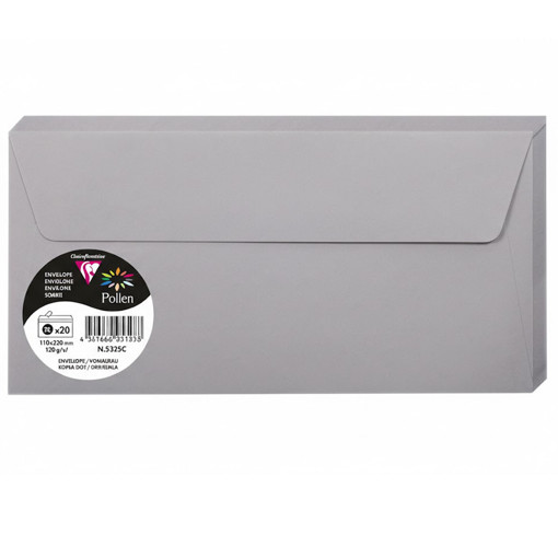 Picture of Envelopes 110x220cm Grey Claire Fontaine
