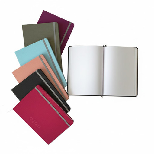 Picture of Notebook 16x23cm White 80gr + Elastic Bassile