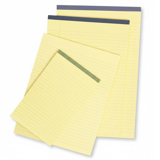Picture of Notebook A5 50sheets Yellow 80gr Lined Bassile