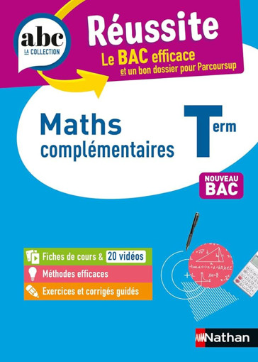 Picture of ABC BAC Réussite Maths Complémentaire T- Nathan
