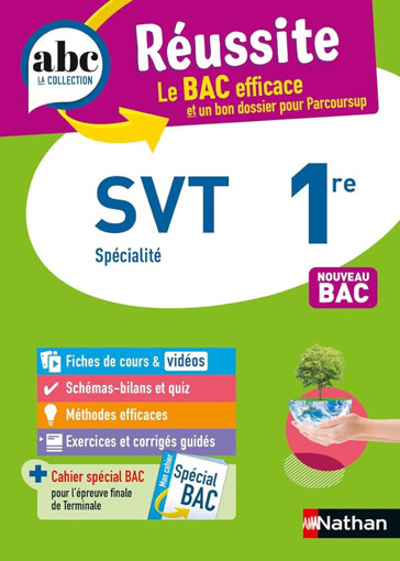 Picture of ABC BAC SVT 1er Spé- Nathan