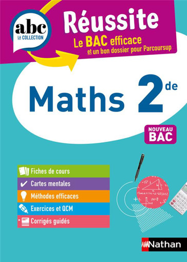 Picture of ABC Réussite Maths 2de- Nathan