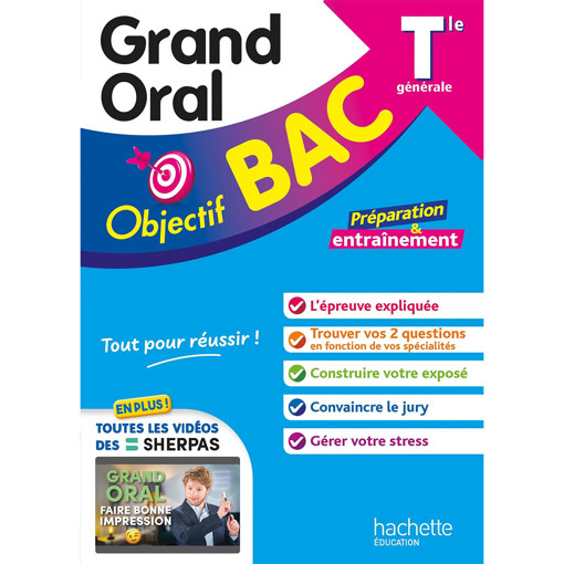 Picture of Objectif Bac Grand Oral Term 2025-Hachette