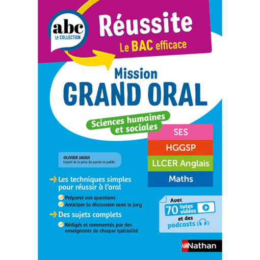 Picture of Annale ABC Reussite Mission Grand Oral Term 2025