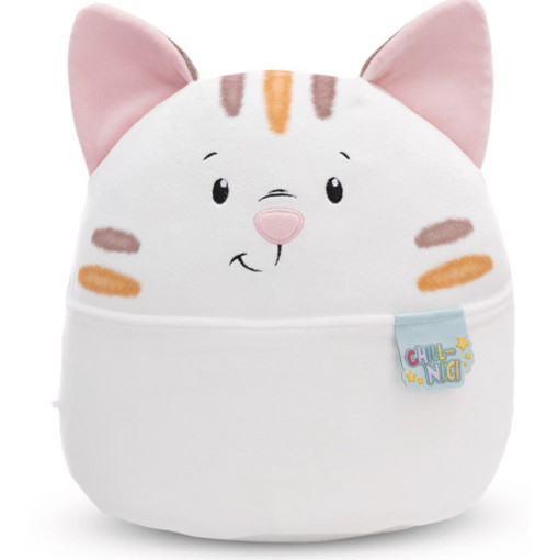 Picture of Plush 30cm White Cute Cat Nici