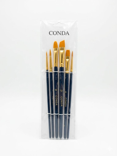 Picture of Brush (Set of 6) Assorted Conda