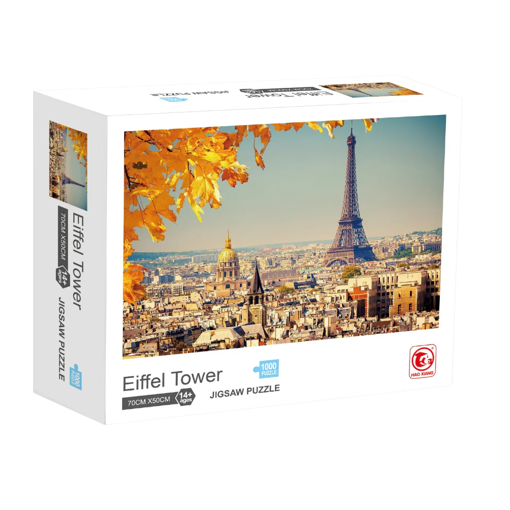 Picture of Puzzle 50x70cm 1000pcs Eiffel Tower Jigsaw