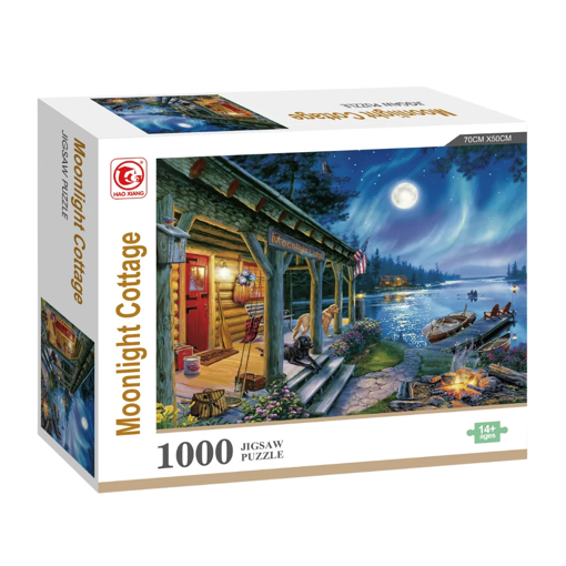 Picture of Puzzle 50x70cm 1000pcs Moon Jigsaw