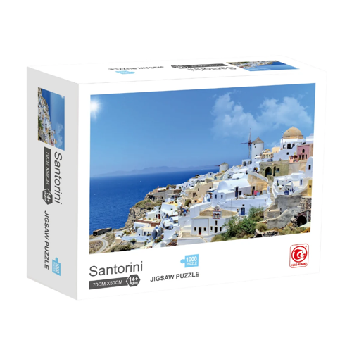 Picture of Puzzle 50x70cm 1000pcs Santorini Jigsaw