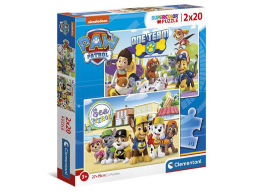 Picture of Puzzle 2x20 Clementoni, Paw Patrol