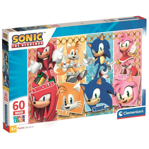 Picture of Puzzle 60pcs Clementoni, Maxi Sonic