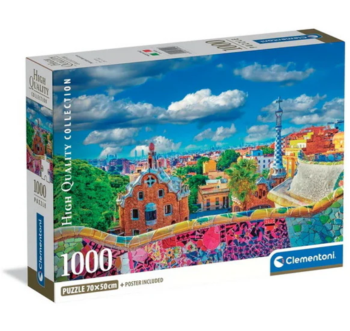 Picture of Puzzle 1000pcs Clementoni, The Park Guell Barcelon