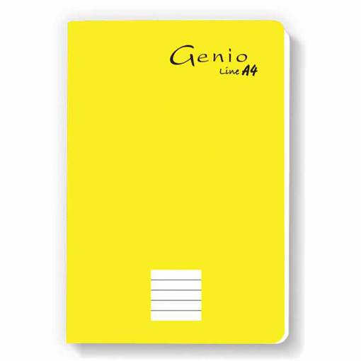 Picture of Stitched Copybook A4 Lined 96sheets 70gr Genio