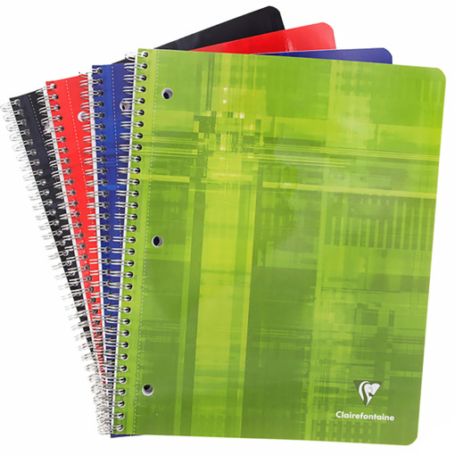 Picture of Spiral Copybook A4 80 Sheets 90gr Seyes Detachable