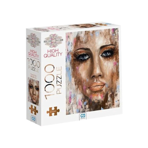 Picture of Puzzle 1000pcs, Canvas Face
