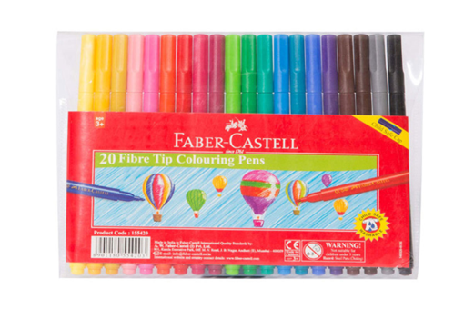 Picture of Felt pens 20colors  Faber-Castell