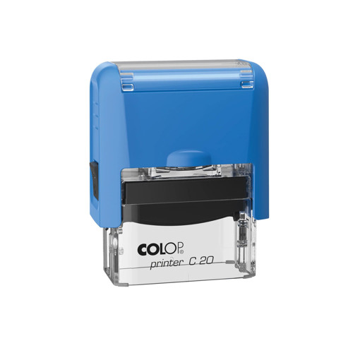 Picture of Office Stamps 14x38mm Blue Empty Colop