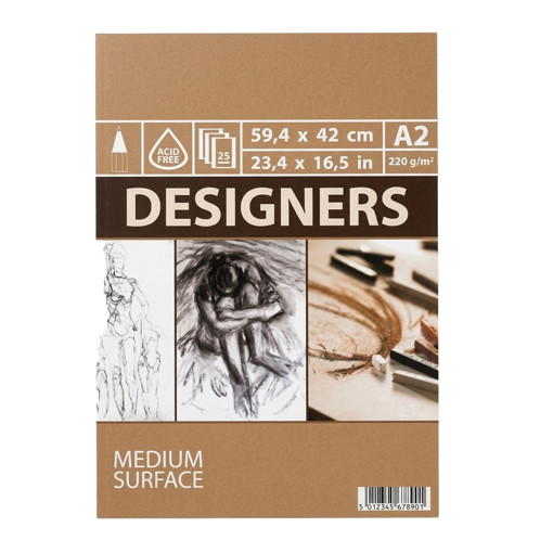 Picture of Sketch book A2 25 Sheets 220g