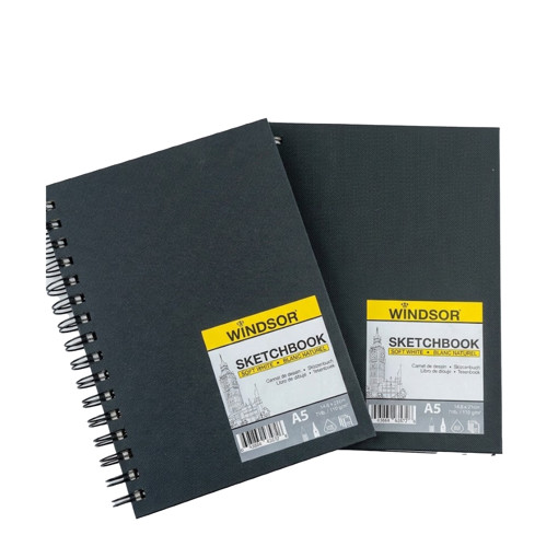 Picture of Sketch book A5 80 Sheets 110gr Spiral Windsor