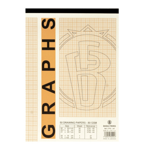 Picture of Graph A3 50 Sheets 80gr Bozart