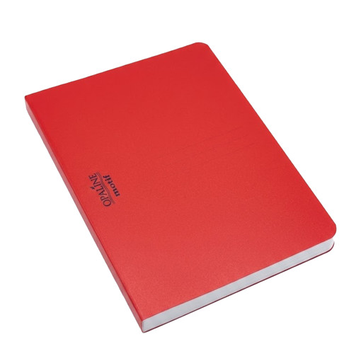 Picture of Stitched Copybook A5 2Line/1Line 48sheets Red 70gr