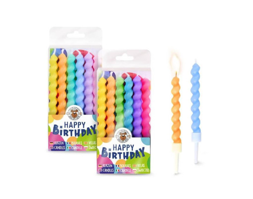 Picture of Candles (Set of 6) Colored Trendhaus