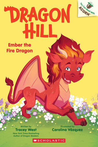 Picture of Acorn Dragon Hill Ember the Fire Dragon Scholastic