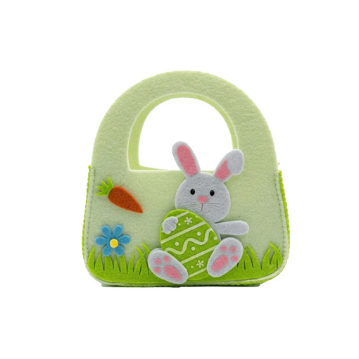 Picture of Easter  Basket Green Rabbit