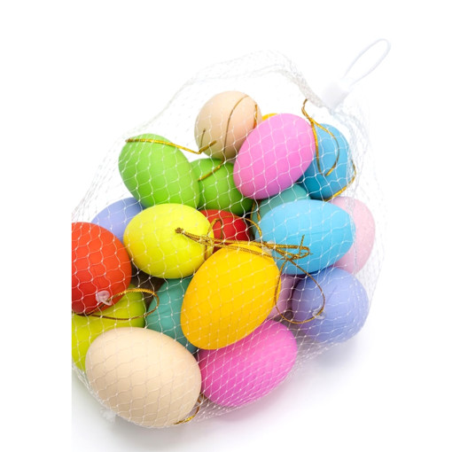 Picture of Egg Decoration (Set of 20) Colored Plastic