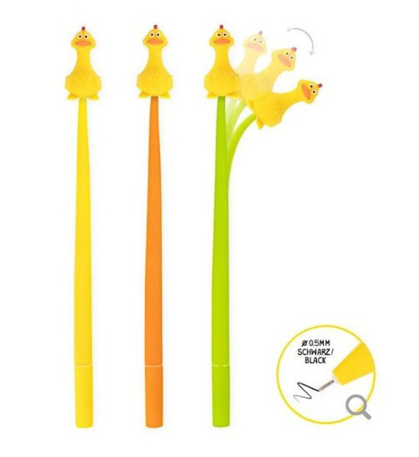 Picture of Pen Fantasy Neon Color Chicken Trendhaus
