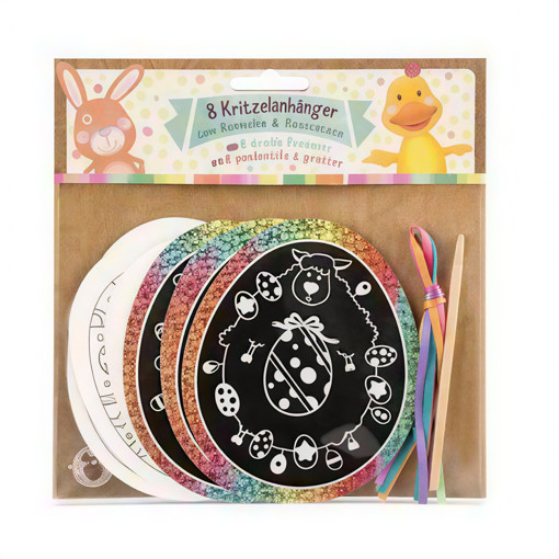 Picture of TRENDHAUS Tommy & Frida scribble eggs for scratch