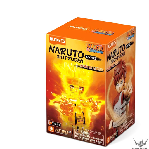 Picture of Blokees Naruto Shippuden Heart Of A Ninja