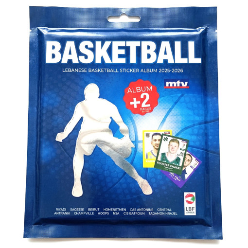 Picture of Lebanese Basketball Sticker Album 2025-2026