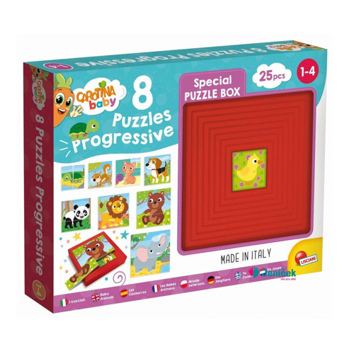 Picture of Educational Game Age 1-4 Puzzle Lisciani,8 Progres