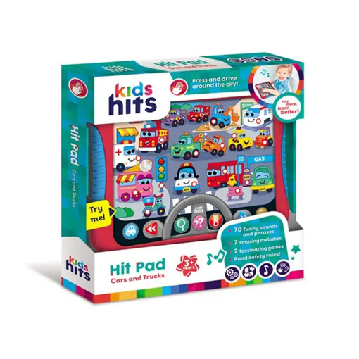 Picture of Kids Hits, Cars And Trucks press and drive