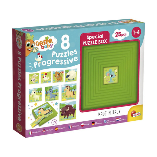 Picture of Educational Game Age 1-4 Puzzle Lisciani,8 Progres